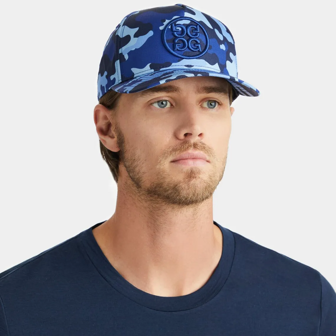 Hats-G/FORE Camo Circle G's Ripstop Snapback