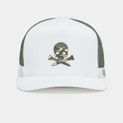 Hats-G/FORE Camo Skull & Tees Interlock Knit Tall Trucker Hat