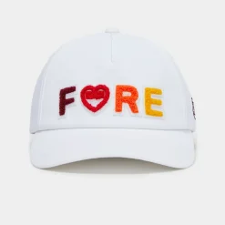 Hats-G/FORE Chenille Fore Gradient Stretch Twill Snapback Hat