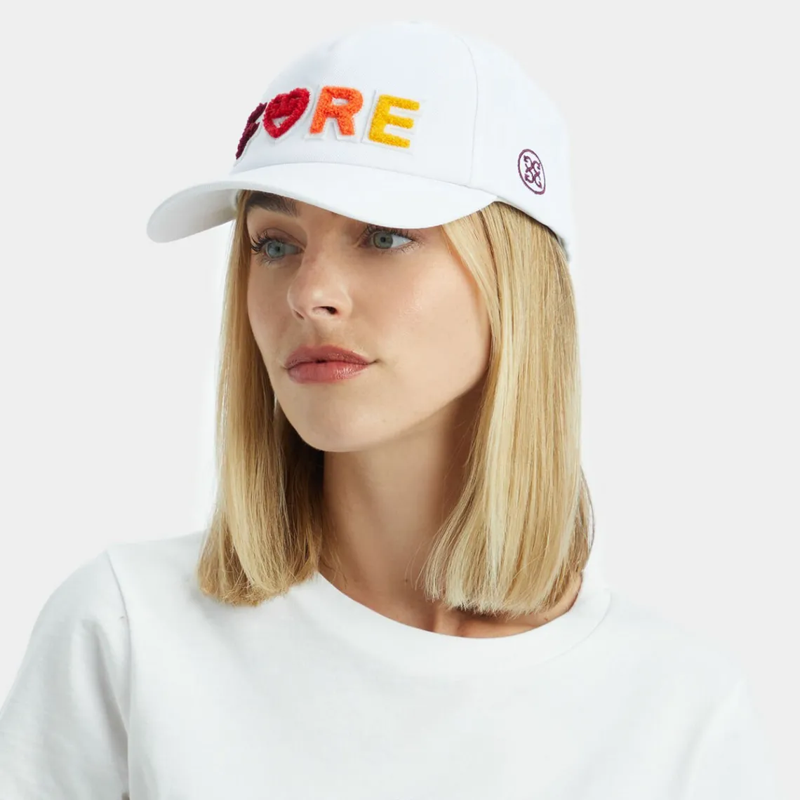 Hats-G/FORE Chenille Fore Gradient Stretch Twill Snapback Hat