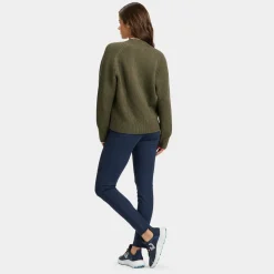 Sweaters-G/FORE Chunky Rib Merino Wool Relaxed Fit V Neck Sweater