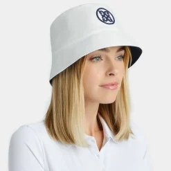 Hats-G/FORE Circle G's Reversible Cotton Twill Bucket Hat