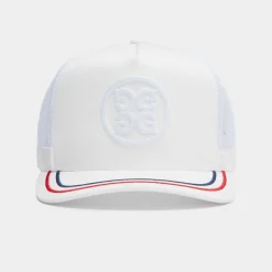Hats-G/FORE Circle G's Soutache Cotton Twill Trucker Hat