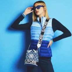 Outerwear-G/FORE Colour Block Lightweight Down Puffer Vest