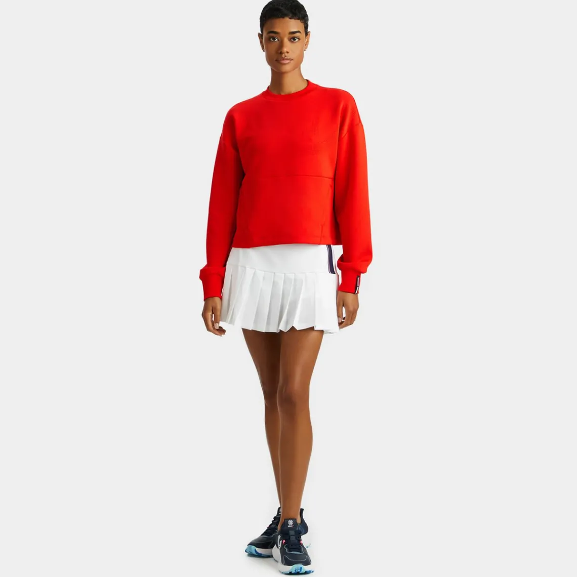 Mid Layers-G/FORE Double Knit Perforated Circle G's Ops Sweatshirt