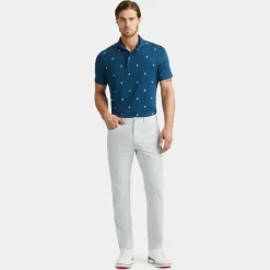 Polos & Shirts-G/FORE Embroidered Skull & Tees Tech Jersey Modern Spread Collar Polo