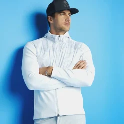 Outerwear-G/FORE Exploded Camo Stretch Tech Interlock Performer Hooded Jacket