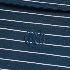 Polos & Shirts-G/FORE Feeder Stripe Tech Jersey Modern Spread Collar Polo