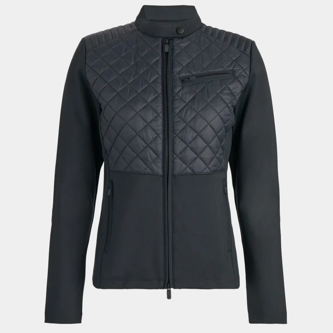 Outerwear-G/FORE Hybrid Moto Stretch Tech Interlock Jacket