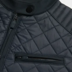 Outerwear-G/FORE Hybrid Moto Stretch Tech Interlock Jacket