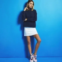 Mid Layers-G/FORE I Hate Golf French Terry Quarter Zip Boxy Pullover