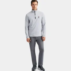Mid Layers-G/FORE Limited Edition 2024 U.S. Open Brushed Back Tech Quarter Zip Pullover