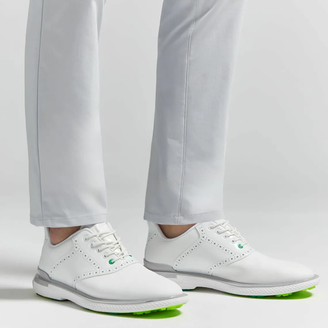 Golf Shoes-G/FORE Men's Gallivan2R Brogue Saddle Golf Shoe