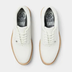 Gallivanter-G/FORE Men's Gallivanter Pebble Leather Saddle Golf Shoe