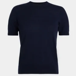 Sweaters-G/FORE Merino Wool Easy Care Short Sleeve Sweater