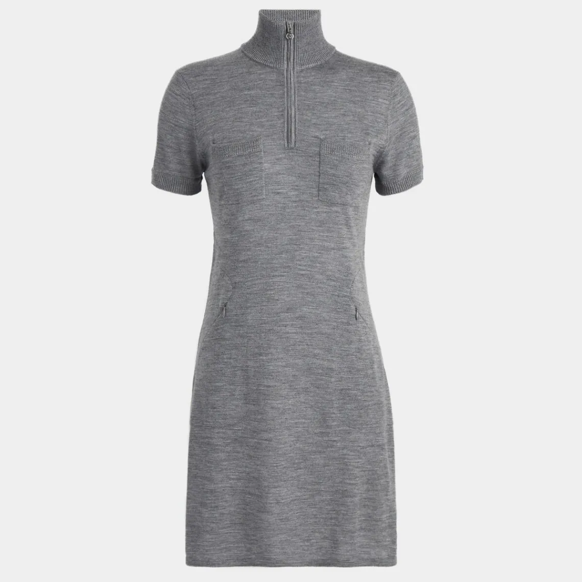 Skorts & Dresses-G/FORE Merino Wool Quarter Zip Pocket Sweater Dress