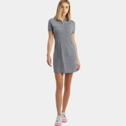 Skorts & Dresses-G/FORE Merino Wool Quarter Zip Pocket Sweater Dress