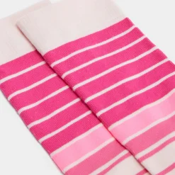 Socks-G/FORE Mixed Stripe Compression Crew Sock