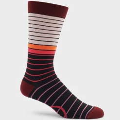 Socks-G/FORE Mixed Striped Compression Crew Sock