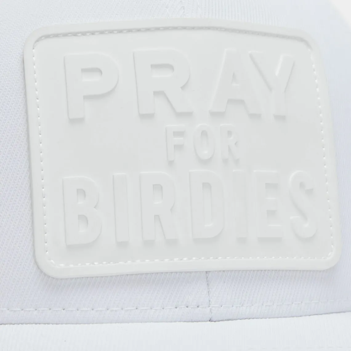 Hats-G/FORE Monochrome Pray For Birdies Stretch Twill Snapback Hat