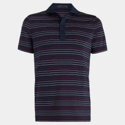 Polos & Shirts-G/FORE Multi Stripe Tech Jersey Modern Spread Collar Polo