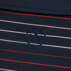Polos & Shirts-G/FORE Multi Stripe Tech Jersey Modern Spread Collar Polo