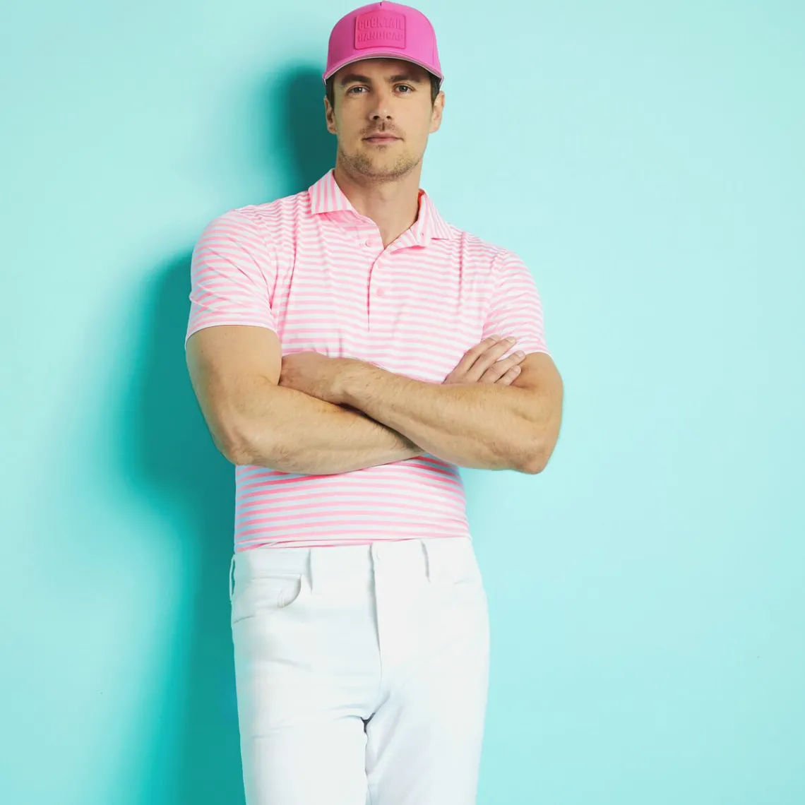 Polos & Shirts-G/FORE Perforated Stripe Tech Jersey Modern Spread Collar Polo