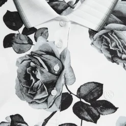 Polos-G/FORE Photo Floral Tech Jersey Sleeveless Polo