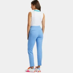 Polos-G/FORE Pleated Collar Silky Tech Nylon Sleeveless Polo