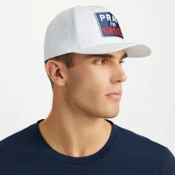 Hats-G/FORE Pray For Birdies Stretch Twill Perforated Snapback Hat