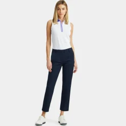 Polos-G/FORE Quarter Zip Tech Pique Sleeveless Polo