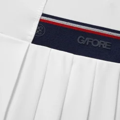 Skorts & Dresses-G/FORE Racerback Stretch Ops Pleated Tennis Dress With Short