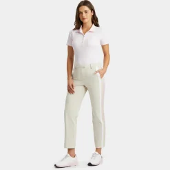 Pants-G/FORE Side Stripe Stretch Tech Twill Mid Rise Straight Leg Trouser