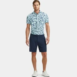 Polos & Shirts-G/FORE Sketch Floral Tech Pique Polo