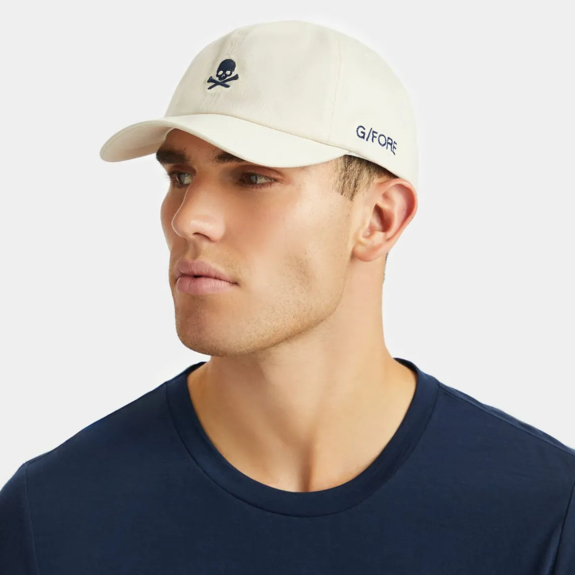 Hats-G/FORE Skull & Tees Cotton Twill Relaxed Fit Snapback Hat