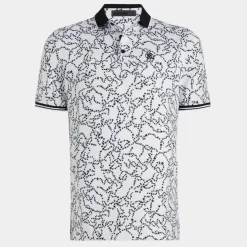 Polos & Shirts-G/FORE Star Dust Tech Jersey Modern Spread Collar Banded Sleeve Polo