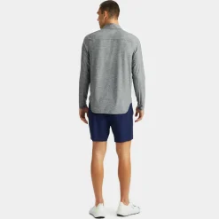 Mid Layers-G/FORE Stretch Tech Quarter Zip Long Sleeve Pullover