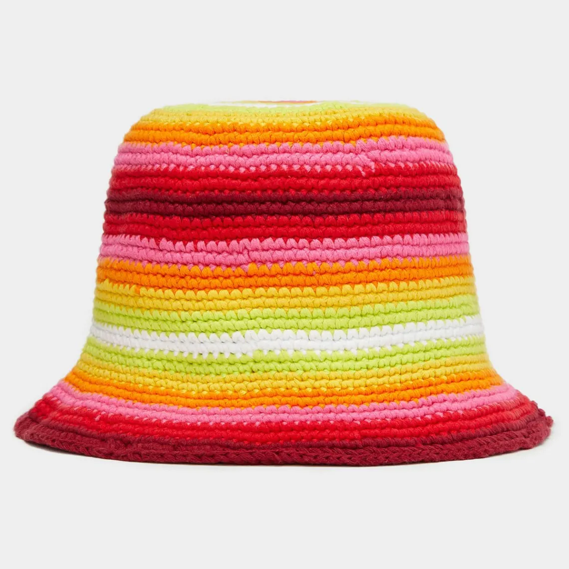 Hats-G/FORE Striped Circle G's Crochet Bucket Hat
