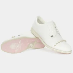 Gallivanter-G/FORE Women's Gallivanter Pebble Leather Stud Cap Toe Golf Shoe